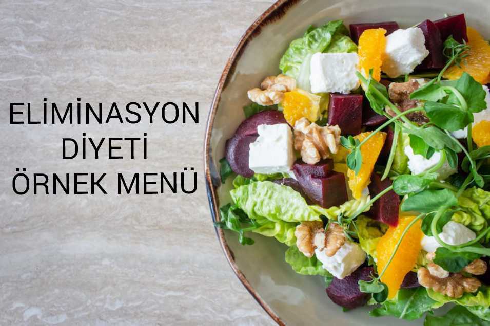 Eliminasyon Diyeti Nedir? Nasıl Yapılır? İşte Örnek Menü