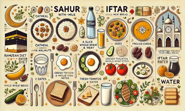 ramazan diyeti: 1 haftada 5 kilo verin!