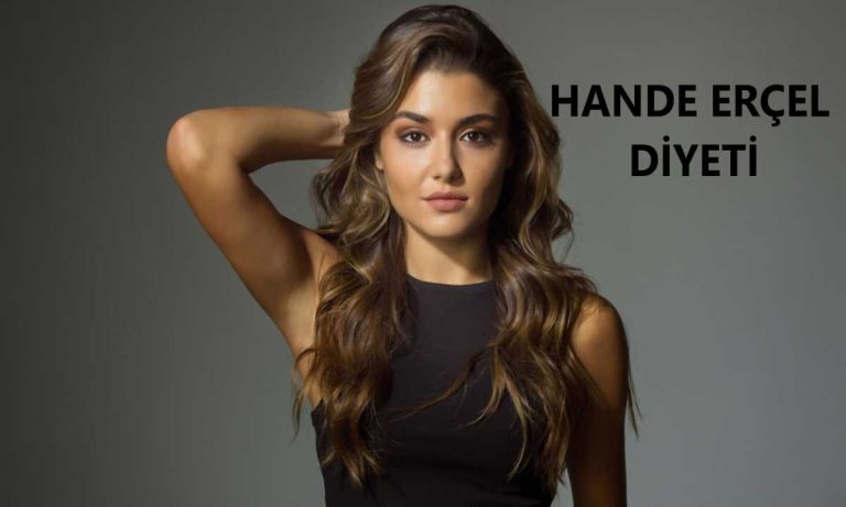 hande erçel diyeti