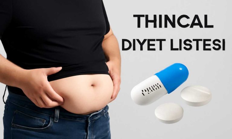 thincal diyet listesi