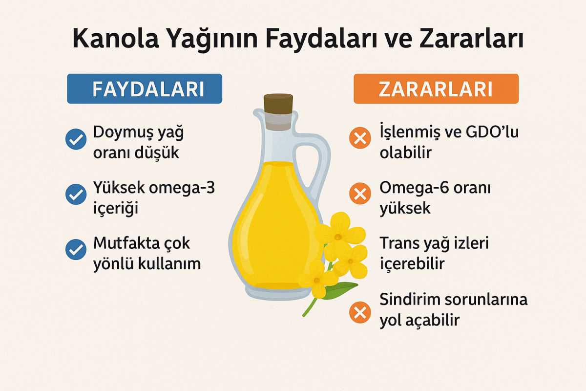 Kanola Yağı Sağlıklı mı?