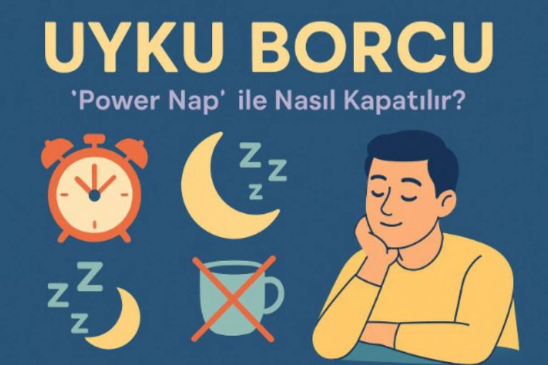 power nap nasıl yapılır? uyku borcu kapatma