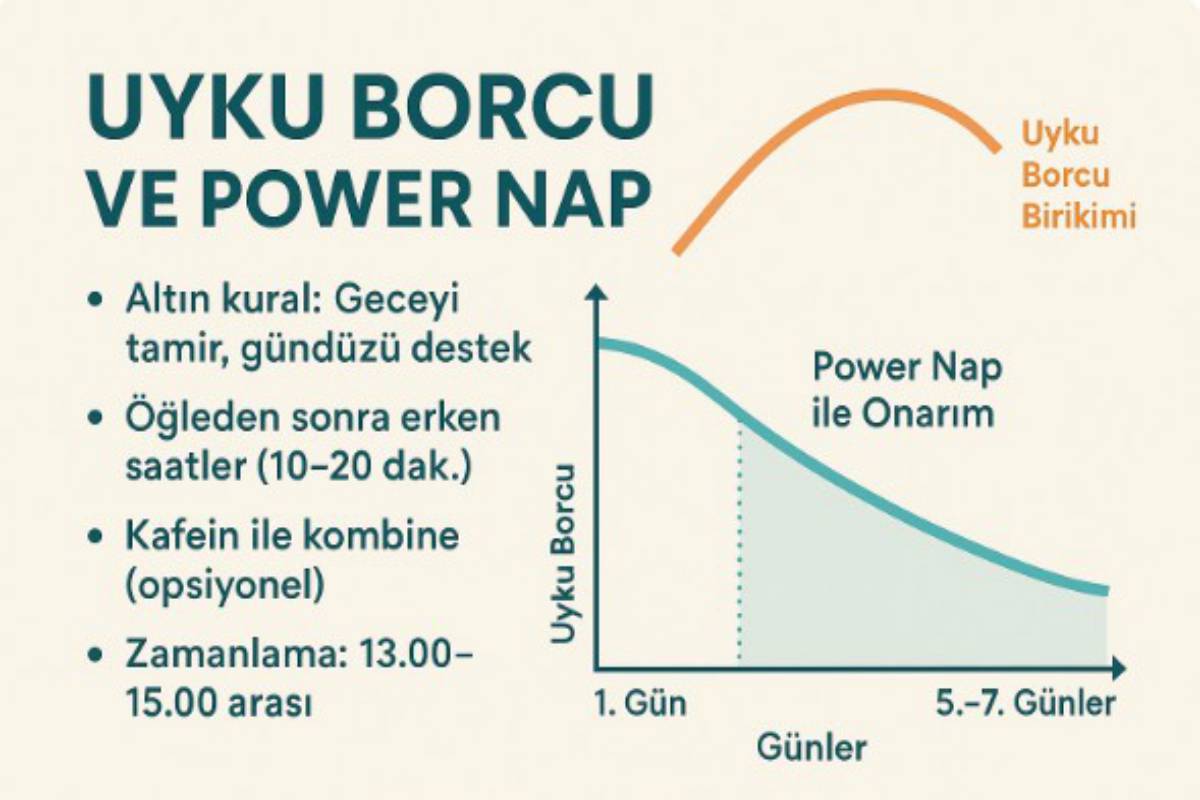 Power Nap Nasıl Yapılır? Uyku Borcu Kapatma
