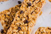 No-Bake Almond Butter Granola Bars Recipe