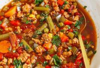 One-Pot Spicy Sausage Soup Recipe