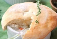 Low-Calorie Chicken Pot Pie Recipe with Flaky Crust