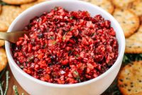 Holiday Cranberry Salsa Recipe for Parties and Appetizers