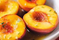 Caramelized Peaches with Rosemary Recipe