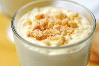 Mango Coconut Tropical Pudding Cups (Low-Calorie)