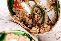 Protein-Packed Quinoa and Egg White Breakfast Wrap Recipe