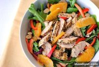 Honey Orange Grilled Chicken Salad Recipe