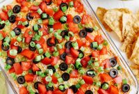 7-Layer Spicy Taco Dip Recipe
