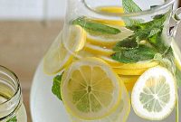 Lemon Mint Infused Water Recipe