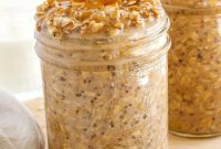 Creamy Peanut Butter Banana Overnight Oats Recipe