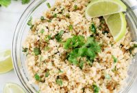 Coconut Lime Cilantro Quinoa Recipe