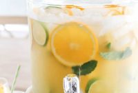 Sparkling Citrus Summer Sangria with White Wine