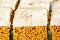 Low-Calorie Pumpkin Bars Recipe