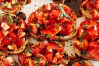 Authentic Tomato and Basil Bruschetta Recipe