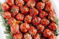 Cranberry Glazed Cocktail Meatballs Recipe