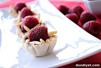 Mini Raspberry Chocolate Tartlets Recipe
