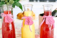 Valentine’s Day Mimosa Bar Ideas for Romantic Brunch
