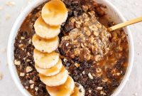 Creamy Salted Caramel Overnight Oats Recipe