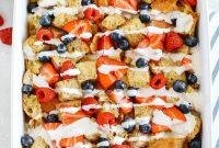 Overnight Mixed Berry French Toast Casserole for Brunch