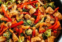 Teriyaki Chicken Stir-Fry Recipe with Vegetables