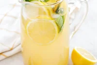 Refreshing Honey-Ginger Lemonade Recipe
