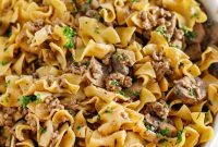 Creamy Beef Stroganoff Casserole Recipe