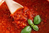 Authentic Homemade Marinara Sauce Recipe