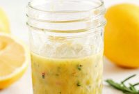 Homemade Lemon Dijon Herb Dressing Recipe