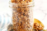 Crunchy Maple Cinnamon Granola Recipe