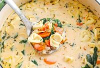 Italian Sausage and Spinach Tortellini Soup Recipe
