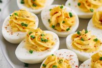 Lighter Deviled Eggs with Greek Yogurt
