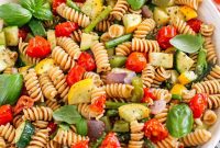 Roasted Vegetable Pasta Salad Recipe