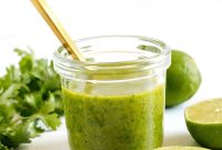 Zesty Cilantro Lime Dressing Recipe