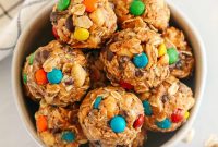 Peanut Butter Trail Mix Energy Bites