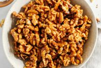 Homemade Maple Candied Walnuts Recipe
