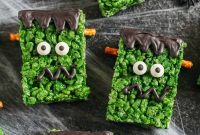 Frankenstein Rice Krispie Treats Recipe