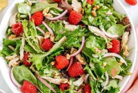 Raspberry Walnut Chicken Salad Recipe