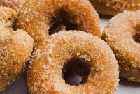 Baked Apple Cider Donuts Recipe with Cinnamon Glaze