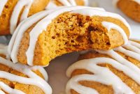 Soft Frosted Pumpkin Cookies Recipe