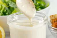 Low-Calorie Homemade Caesar Dressing Recipe