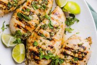 Cilantro Lime Grilled Chicken Recipe with Zesty Marinade