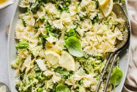 Zesty Lemon Basil Pasta Salad