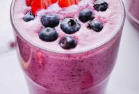 Creamy Mixed Berry Smoothie Recipe