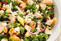 Harvest Chopped Chicken Salad Recipe with Apples and Pecans