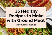 35 Ground Beef, Ground Turkey, and Ground Chicken Dinner Ideas