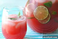 Refreshing Watermelon Lime Mocktail Recipe